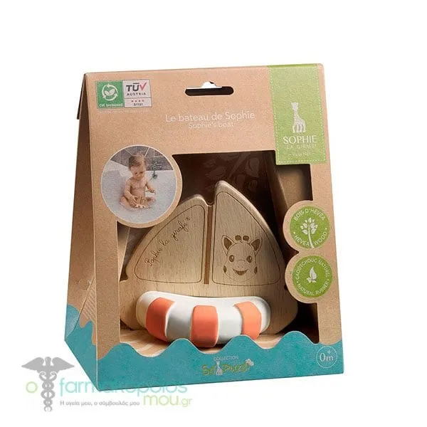 Sophie la Girafe Boat Bath Toy 0m+, 1pc