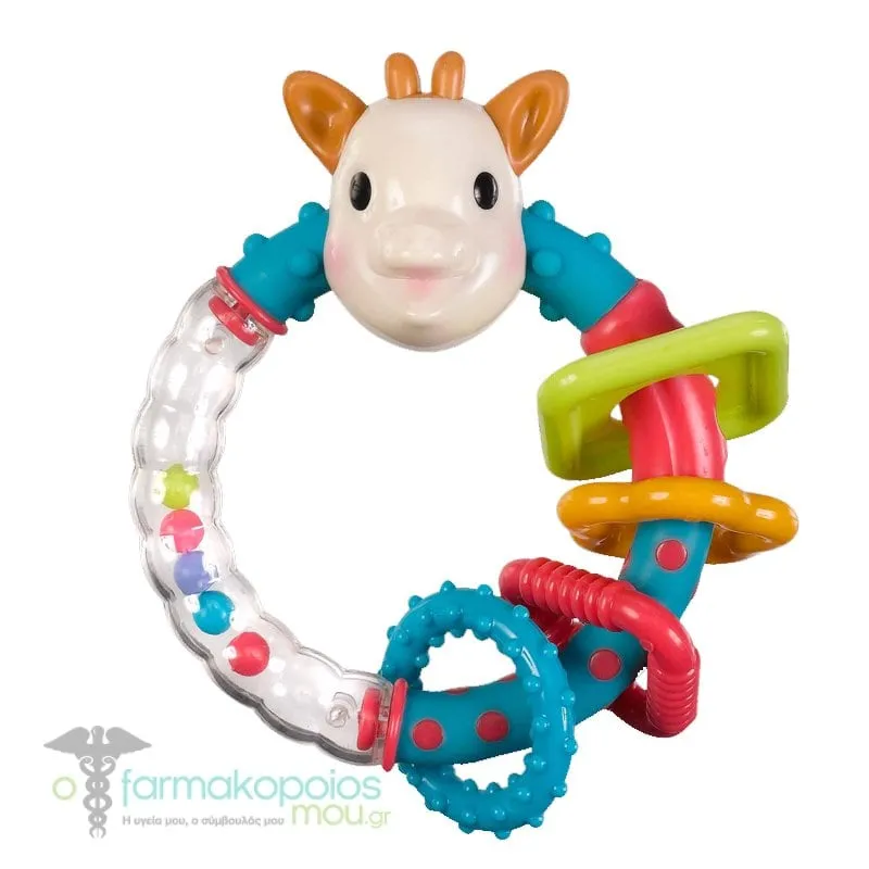 Sophie la Girafe Multi Texture Rattle 010142, 1pc