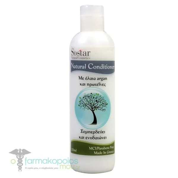 Sostar Focus Conditioner Hair Cream with Argan Oils & Proteins for Hydration & Nourishment, 250ml