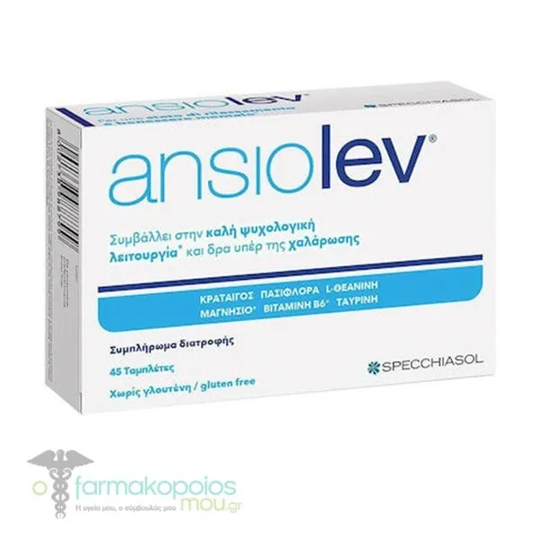 Specchiasol Ansiolev, 45tabs