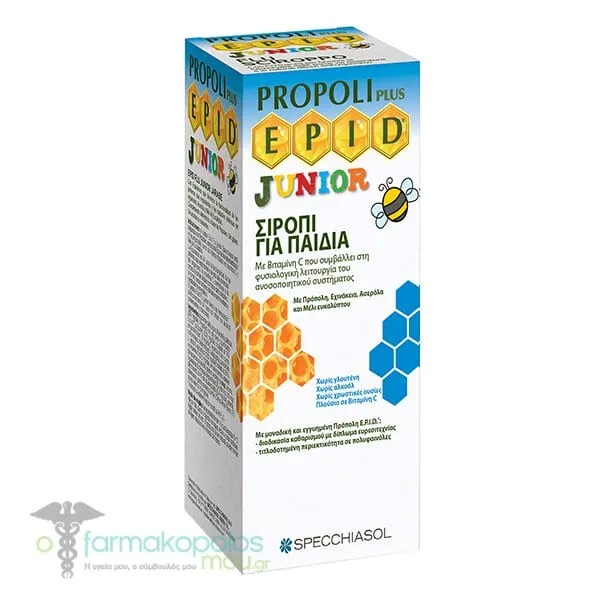 Specchiasol E.P.I.D. Propolis Flu Junior, 100ml
