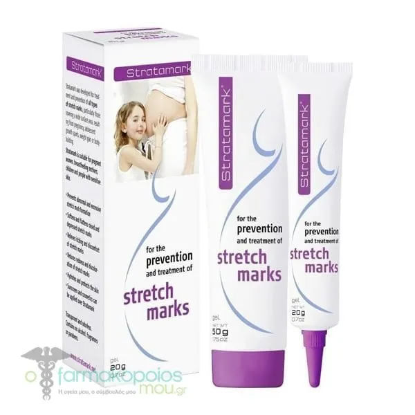 Stratpharm Stratamark Gel for the Prevention of Stretch Marks, 20gr