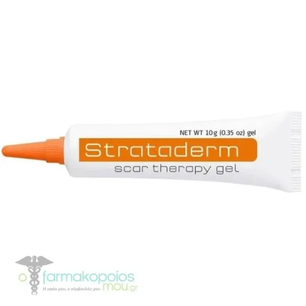 Stratpharma Strataderm Γέλη Σιλικόνης για Πρόληψη &amp; Θεραπεία όλων των τύπων Ουλών, 10g