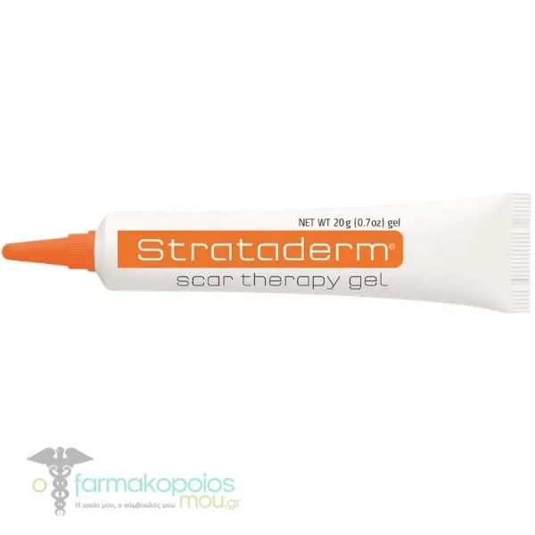 Stratpharma Strataderm Γέλη Σιλικόνης για Πρόληψη &amp; Θεραπεία όλων των τύπων Ουλών, 20g