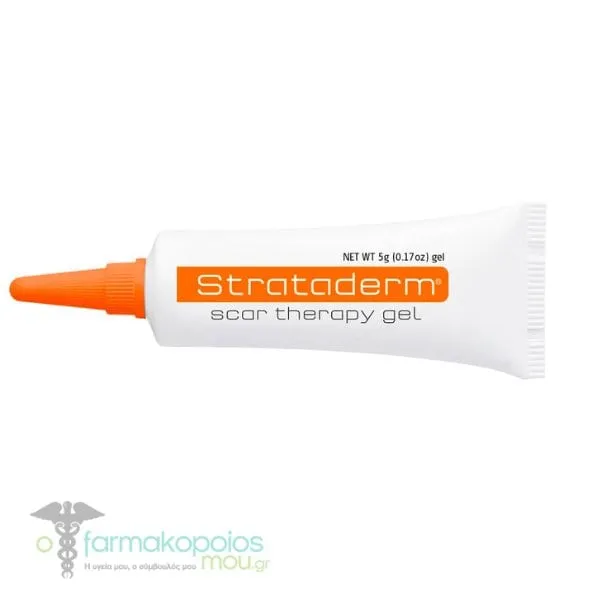 Stratpharma Strataderm Γέλη Σιλικόνης για Πρόληψη &amp; Θεραπεία όλων των τύπων Ουλών, 5g