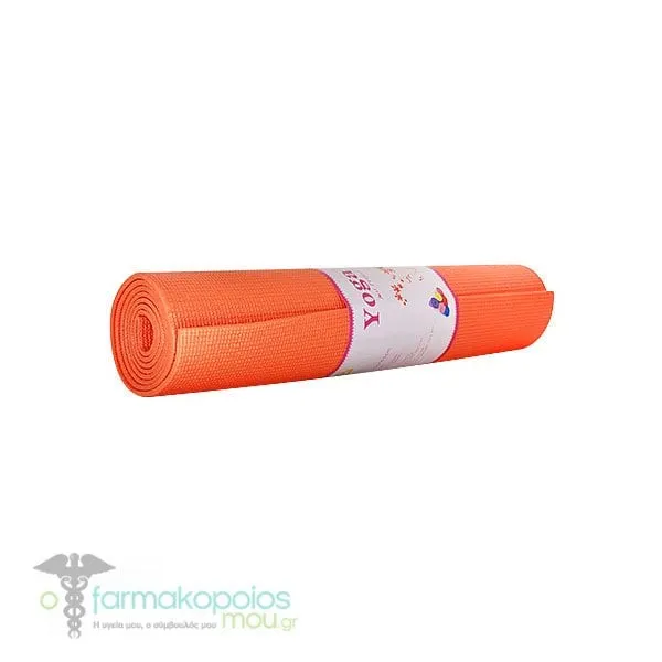 Stretching Cat Eva Yoga Mat Eco-Friendly - Orange, 6mm 61x1.73cm, 1pc