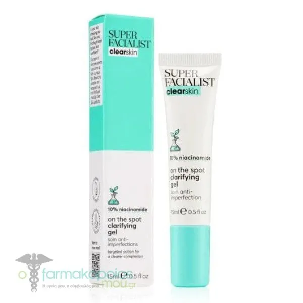 Super Facialist Clear Skin On the Spot Clarifying Gel, 15ml