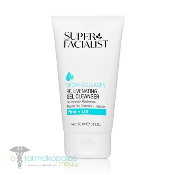 Super Facialist Vegan Collagen Rejuvenating Gel Cleanser, 150ml