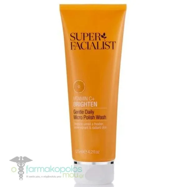 Super Facialist Vitamin C+ Gentle Daily Micro Polish Wash, 125ml