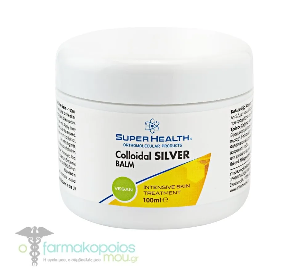 Super Health Colloidal Silver Balm, 100ml
