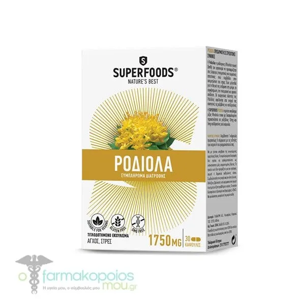 Superfoods Rhodiola, 30caps