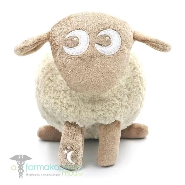 Sweet Dreamers Ewan the Sheep Sleep Aid with Cry Sensor & Light, 1pc - BEIGE