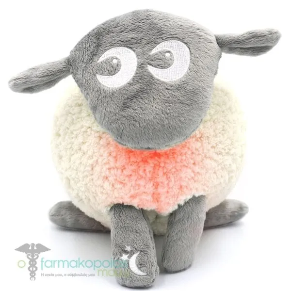 Sweet Dreamers Ewan the Sheep Sleep Aid with Cry Sensor & Light, 1pc - GREY