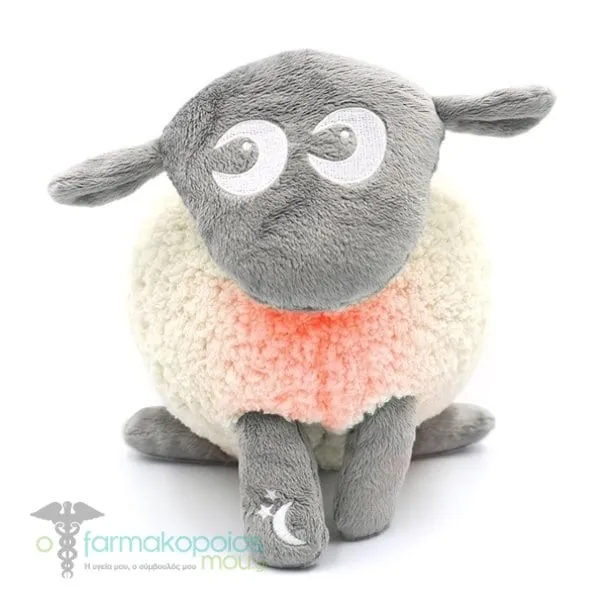 Sweet Dreamers Ewan the Sheep Sleep Aid with White Sounds & Light, 1pc - GREY