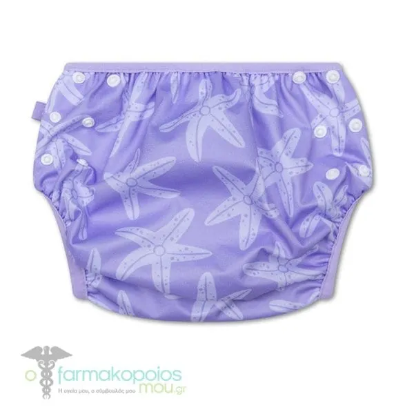 Swim Essentials Swimwear Diaper 0-3y Lila Sea Star, 1pc - Lila Sea Star