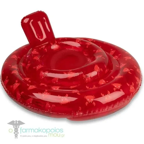 Swim Essentials Baby Float Σωσίβιο με Καθισματάκι Red Crab, 1τεμ