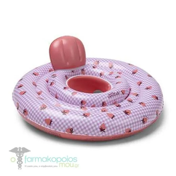 Swim Essentials Baby Float Σωσίβιο με Καθισματάκι Strawberry Fields, 1τεμ