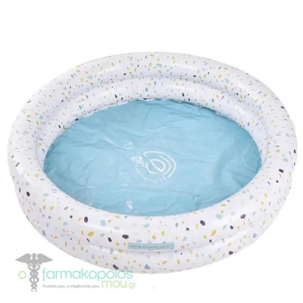 Swim Essentials Children's Swimming Pool 100cm White Terrazzo 1y+, 1τεμ - White Terrazzo