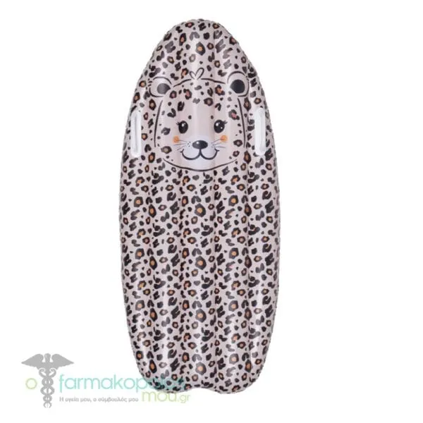 Swim Essentials Inflatable Surfboard Φουσκωτή Σανίδα Beige Leopard 6y+, 1τεμ