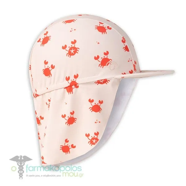 Swim Essentials Βαμβακερό Καπέλο με Προστασία UPF50+ Crab, 1τεμ