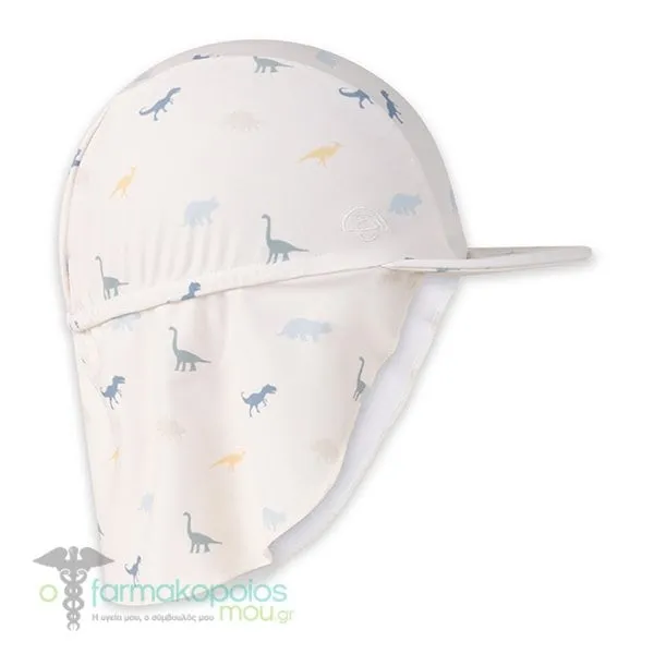 Swim Essentials Βαμβακερό Καπέλο με Προστασία UPF50+ Dino, 1τεμ
