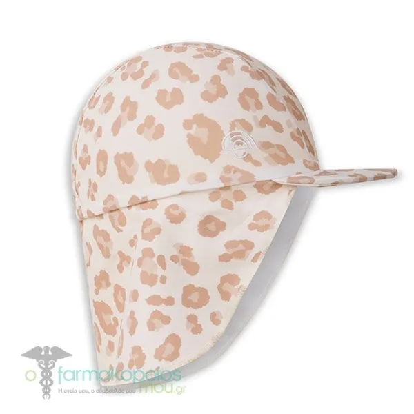 Swim Essentials Βαμβακερό Καπέλο με Προστασία UPF50+ Neutral Leopard, 1τεμ