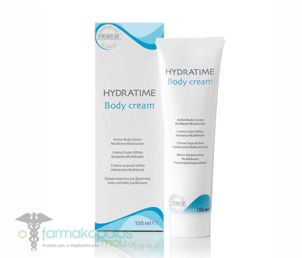 Synchroline Hydratime Body Cream Multilevel Moisturiser, 150ml