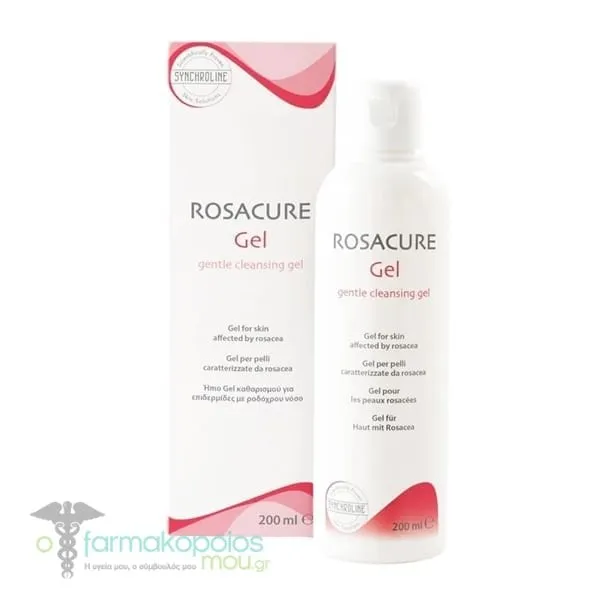 Synchroline Rosacure Gentle Face Cleansing Gel, 200ml