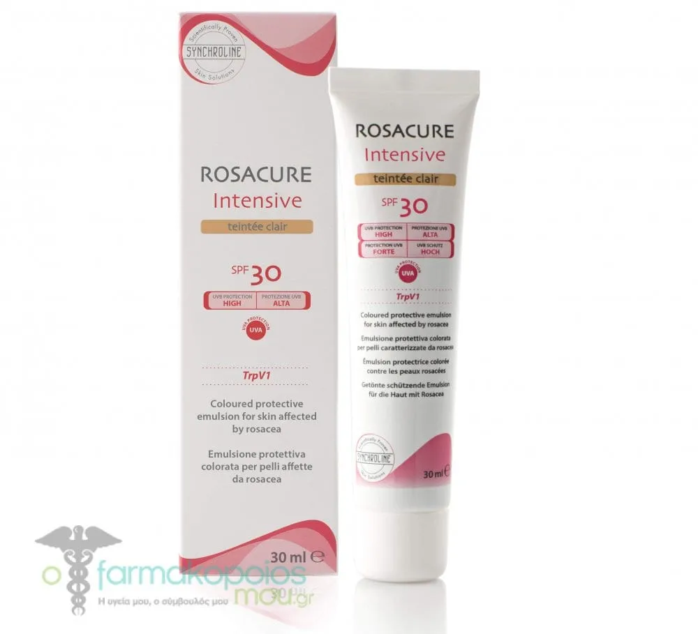 Synchroline Rosacure Intensive Teintee Clair SPF30, 30ml