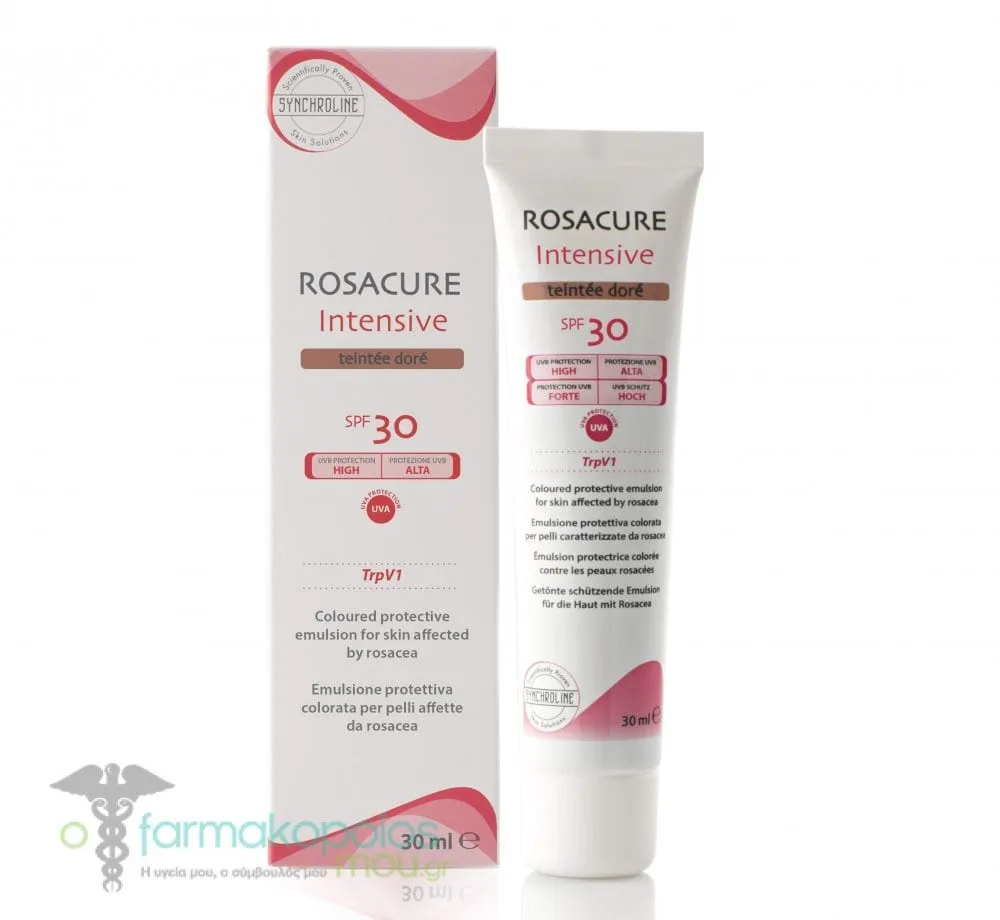 Synchroline Rosacure Intensive Teintee Dore SPF30, 30ml