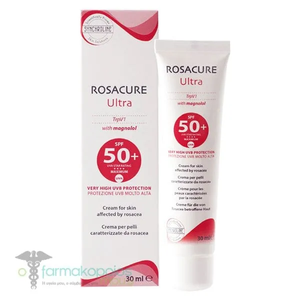 Synchroline Rosacure Ultra Cream SPF50+ with Magnolol, 30ml