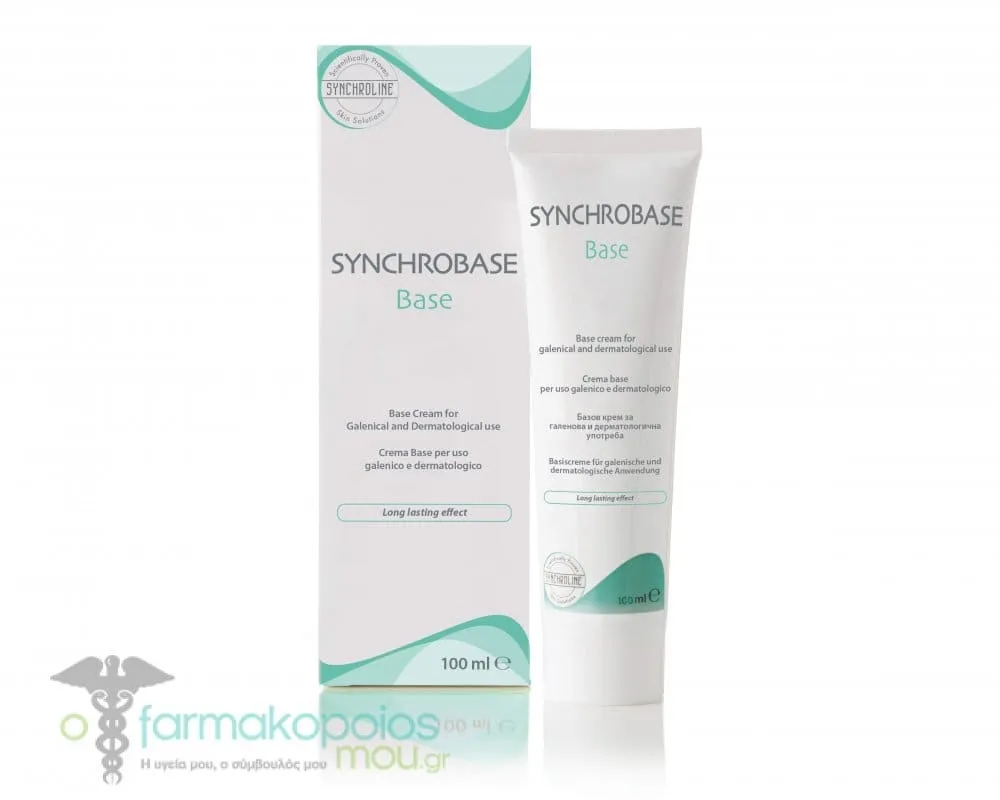 Synchroline Synchrobase Base Cream for Galenical & Dermatological Use, 100ml