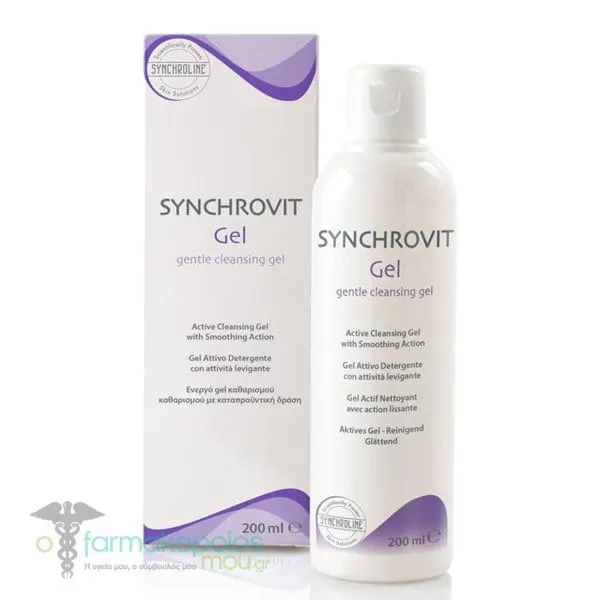 Synchroline Synchrovit Gentle Cleansing Gel, 200ml
