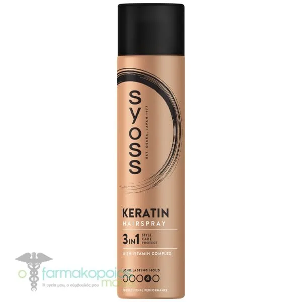 Syoss Hair Spray Keratin, 400ml