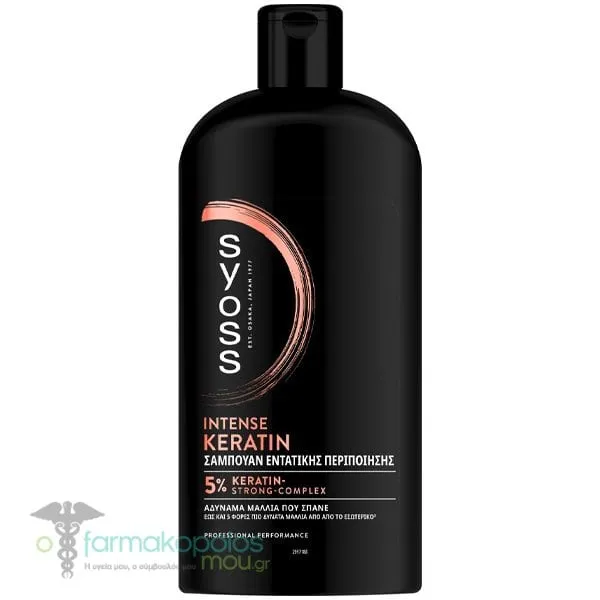 Syoss Intense Keratin Shampoo, 750ml