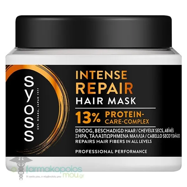 Syoss Intense Repair Μάσκα Μαλλιών για Επανόρθωση, 400ml