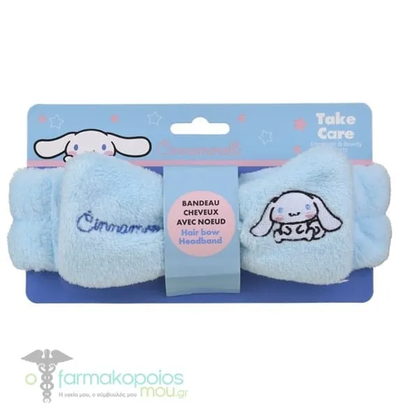 Take Care Cinnamoroll Κορδέλα Μαλλιών για Μακιγιάζ &amp; Περιποίηση Μπλε, 1τεμ