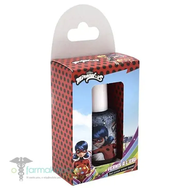 Take Care Miraculous Παιδικό Βερνίκι Νυχιών, 9ml - μπλε