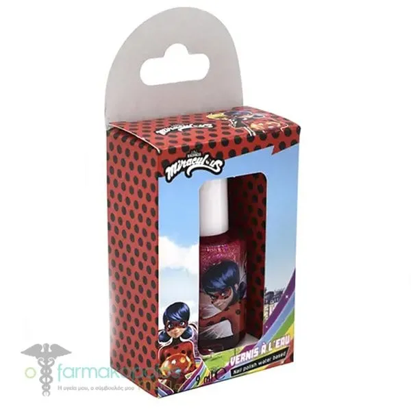 Take Care Miraculous Παιδικό Βερνίκι Νυχιών, 9ml - Ρόζ