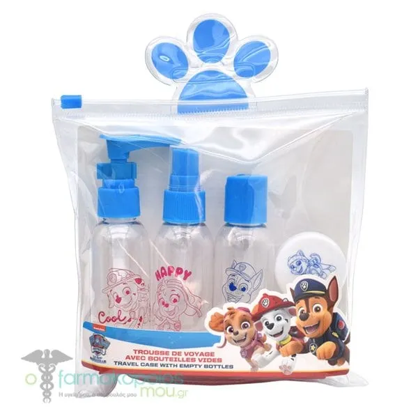 Take Care Paw Patrol Σετ Ταξιδίου με Κενά Μπουκάλια, 5τεμ