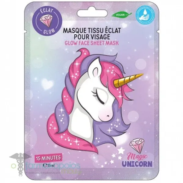 Take Care Unicorn Glow Μάσκα Προσώπου για Λάμψη, 1τεμ