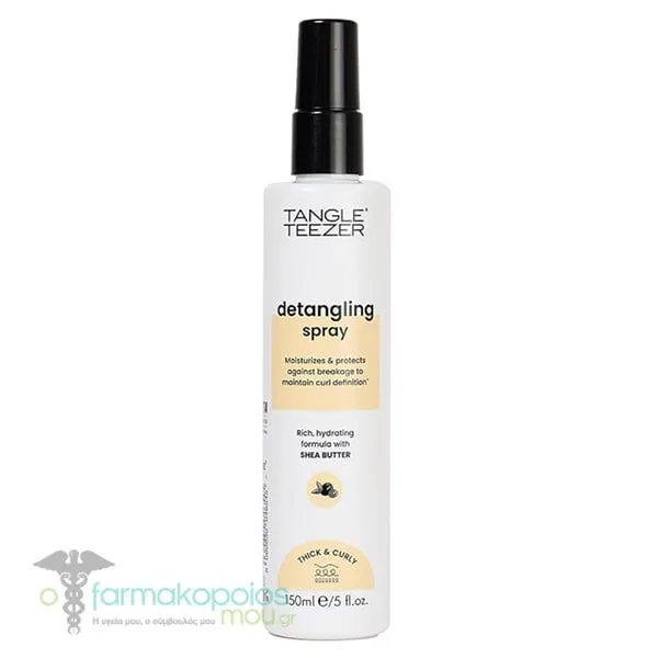 Tangle Teezer Everyday Detangling Cream Spray Thick/Curly Hair Σπρέι Ξεμπερδέματος Μαλλιών, 150ml