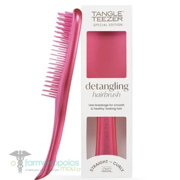 Tangle Teezer The Ultimate Detangler Chrome Βούρτσα για Ξεμπέρδεμα &amp; Styling, 1τεμ