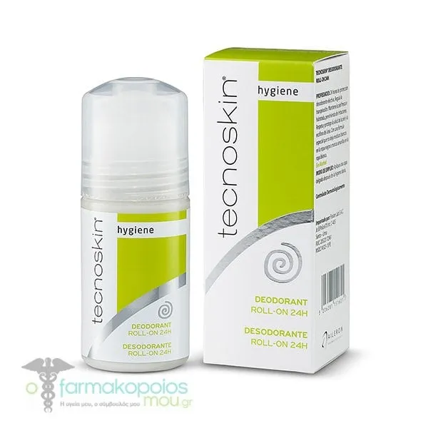 Tecnoskin Deodorant Roll-On 24h, 50ml