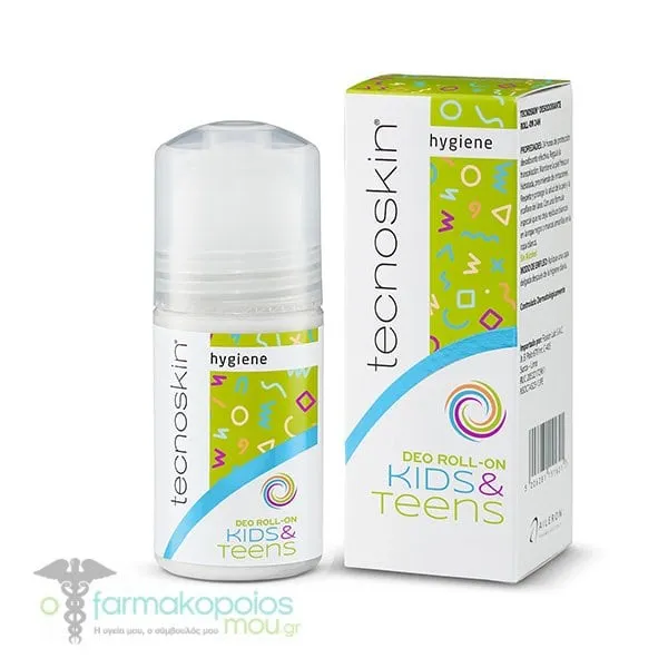 Tecnoskin Kids & Teens Deo Roll-On, 50ml