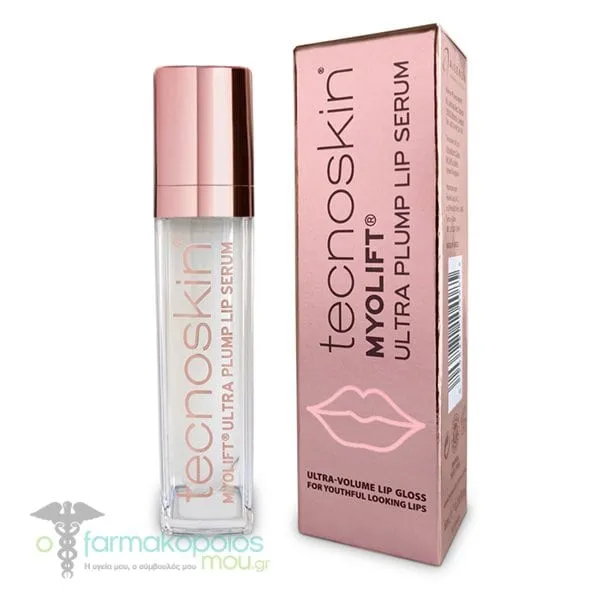 Tecnoskin Myolift Ultra Plump Lip Serum Αντιγηραντικός Ορός Χειλιών, 1τεμ