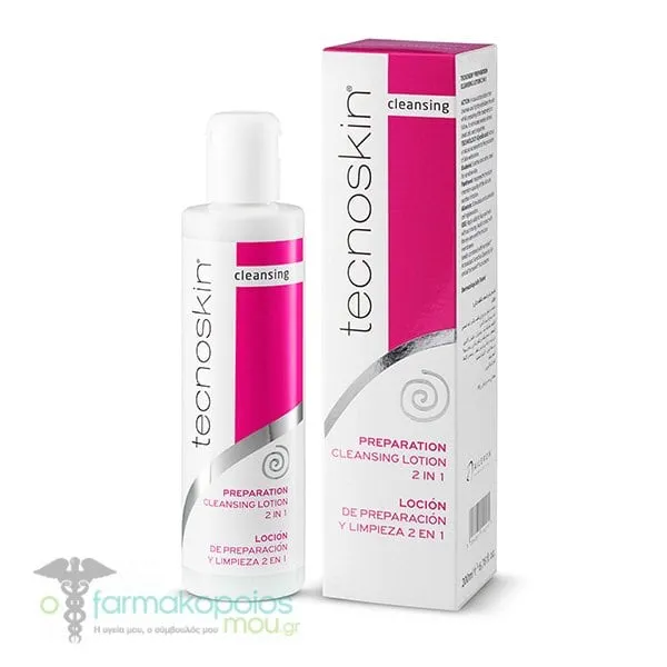 Tecnoskin Preparation Cleansing Lotion 2 in 1, 200ml