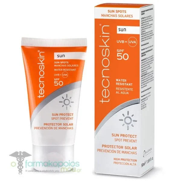 Tecnoskin Sun Protect Spot Prevent SPF50, 50ml