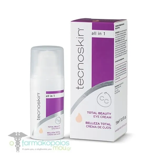 Tecnoskin Total Beauty Eye Cream, 15ml