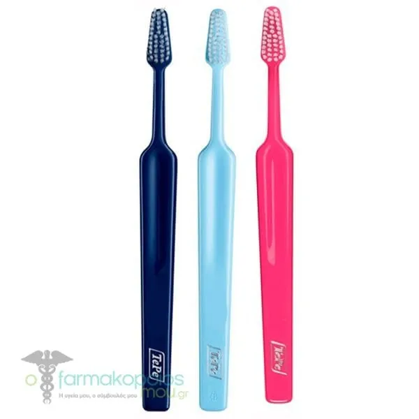 Tepe Colour Regular Soft Toothbrush, 3pcs - Μπλε/Γαλάζιο/Φούξια